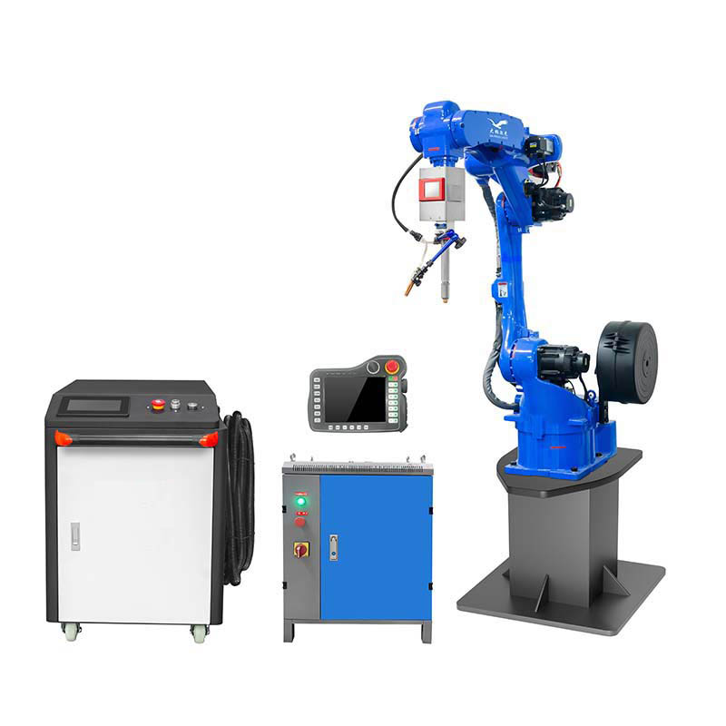 Robot Laser Welding Machine 2kw fiber laser Raycus weld aluminum stainless steel 