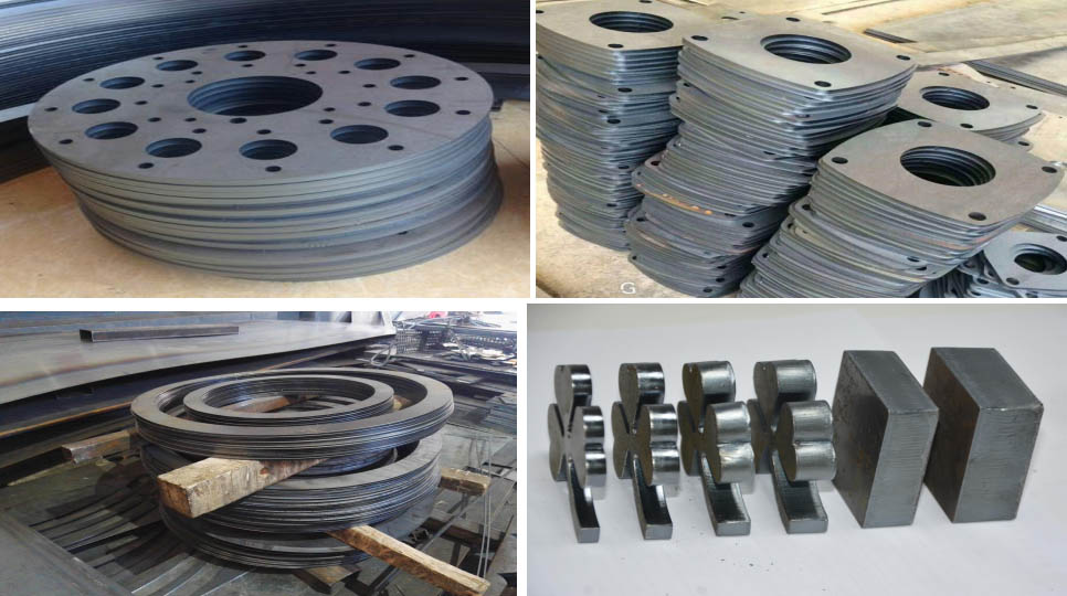 Laser cutting effect